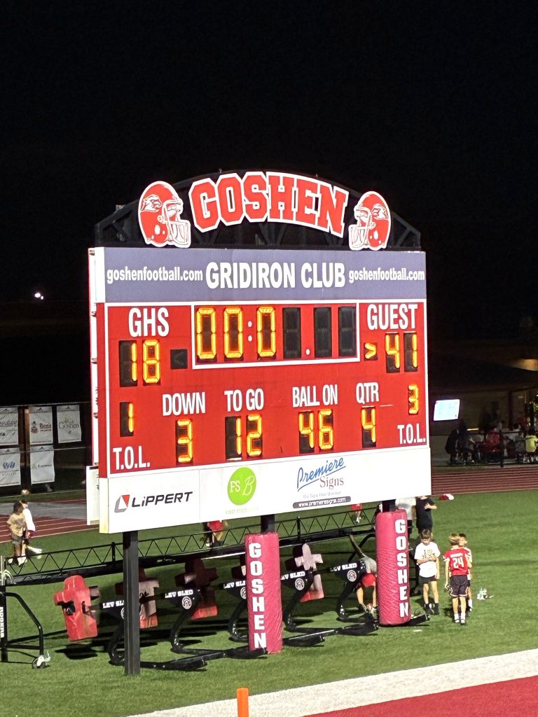 Angola wins season opener 41-18 at Goshen